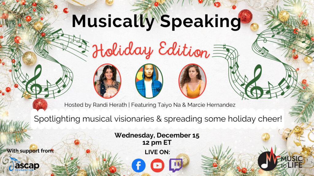 Musically Speaking: Holiday Edition