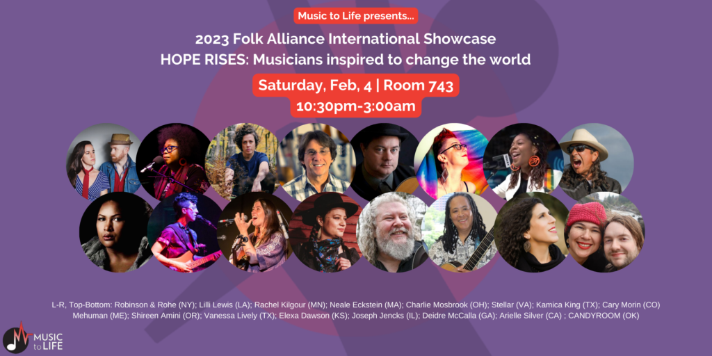 Music to Life: Folk Alliance International Showcase