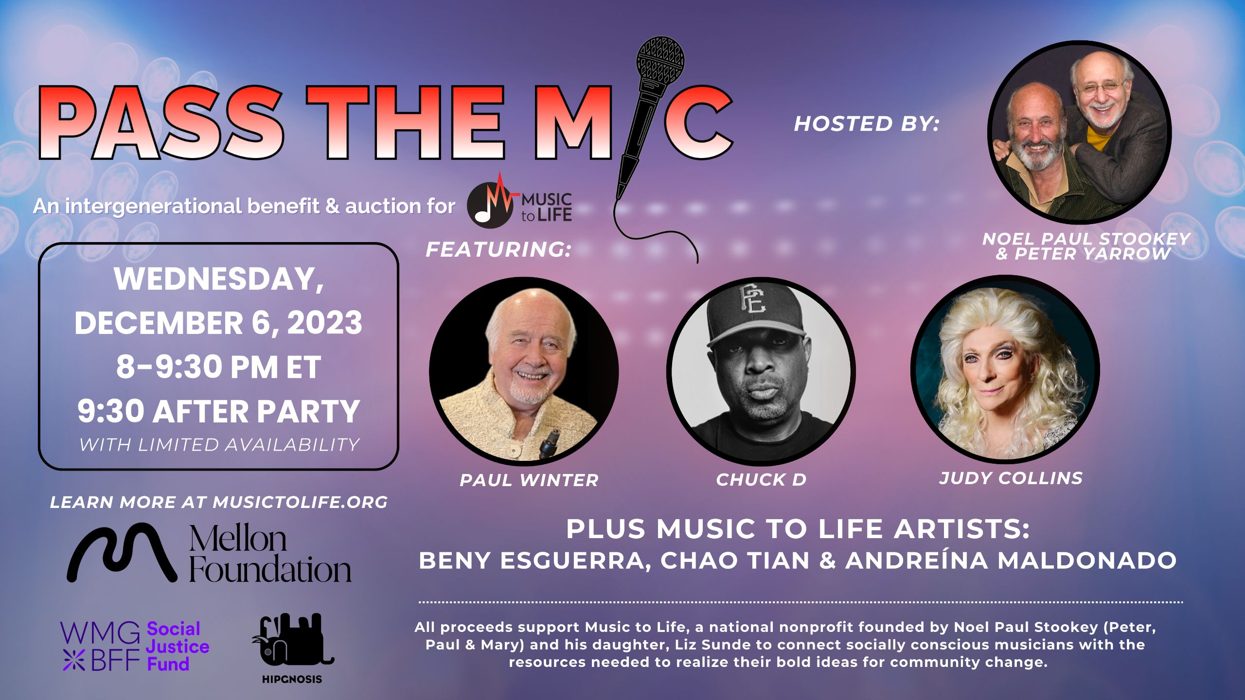 Rewatch Pass the Mic: Stories of Music & Social Justice Across Generations