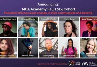 Musician Changemaker Accelerator Academy: Fall 2024