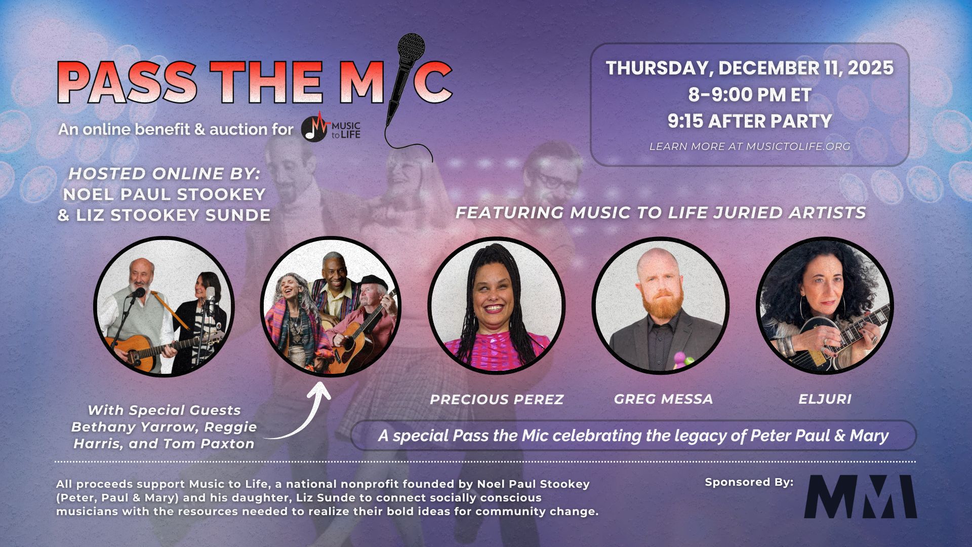 Pass the Mic 2025: Honoring the Legacy of Peter, Paul, and Mary